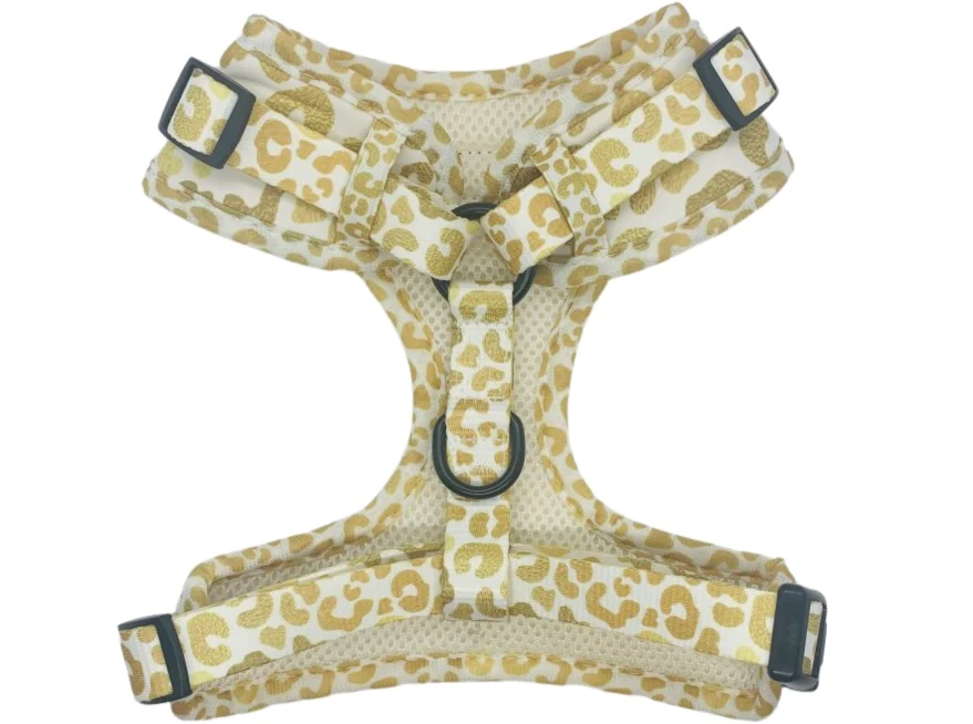 "YOU’RE SO GOLDEN” DOG & CAT ADJUSTABLE HARNESS