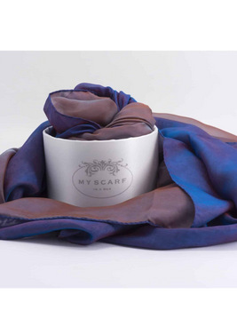 MY SCARF IN A BOX DREAMSCAPES - VERONA LUXURY SILK SCARF