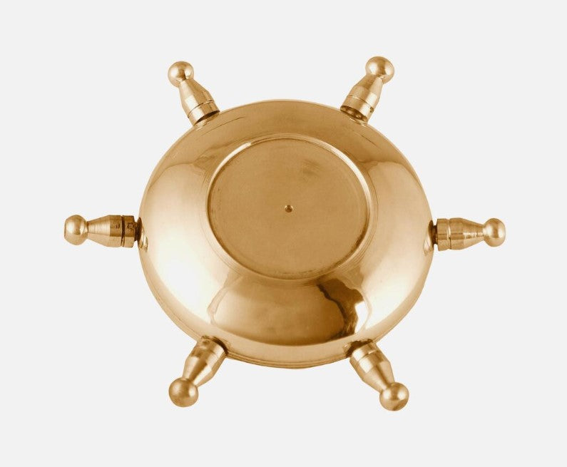 BRASS NAUTICAL MINIATURE ASHTRAY