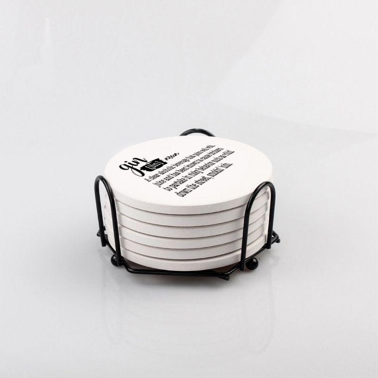 FUNNY DICTIONARY QUOTES COASTER SET (Set of 4)