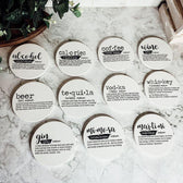 FUNNY DICTIONARY QUOTES COASTER SET (Set of 4)