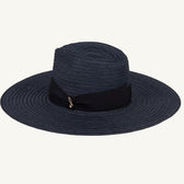 DORIA 1905 LEVANTE HEMP NIGHT BLUE HAT