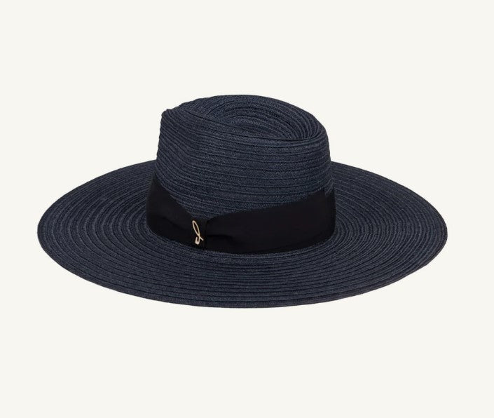 DORIA 1905 LEVANTE HEMP NIGHT BLUE HAT