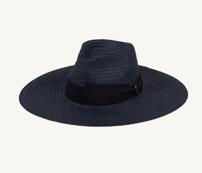 DORIA 1905 LEVANTE HEMP NIGHT BLUE HAT