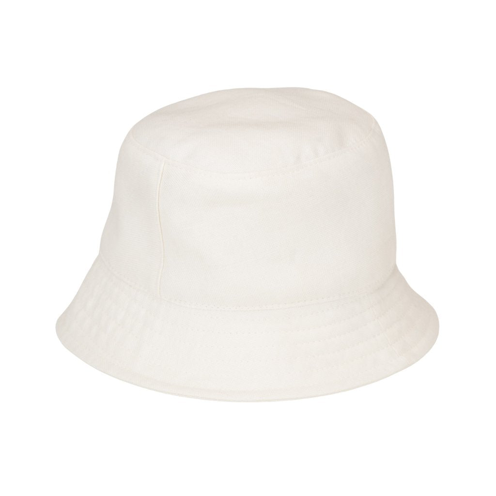 LEBIAR FRANCA NETTLE WHITE BUCKET HAT