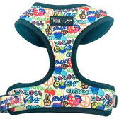 “ATTITUDE COLLECTION: GRAFFITI” DOG & CAT ADJUSTABLE HARNESS
