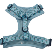 “PUPSHAKE BLUE” DOG & CAT ADJUSTABLE HARNESS