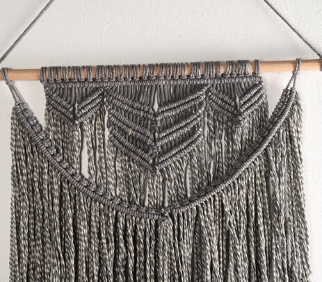 SMOKEY MACRAME WALL HANGING