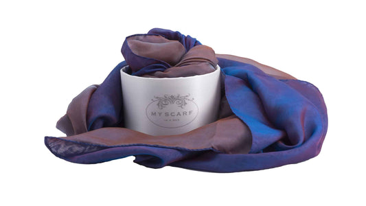 MY SCARF IN A BOX DREAMSCAPES - VERONA LUXURY SILK SCARF